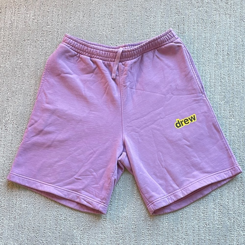 DREW HOUSE x JUSTIN BIEBER - light purple shorts - sz Medium - Unisex